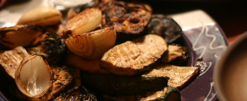 Barbecue in the Woods: Spicy No-Mayo Cole Slaw, Carrot Salad with Cumin