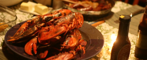 Out of the City: Grilled Lobsters