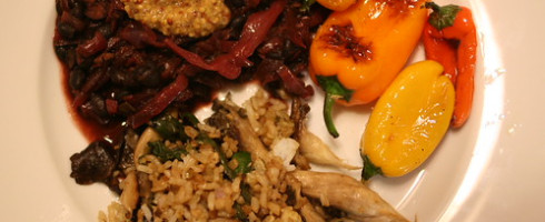 Food Coloring Matters: Black Beans Cooked Purple