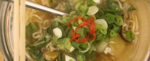 Cold Season: Chinese Noodle Soup with Cabbage and Ginger