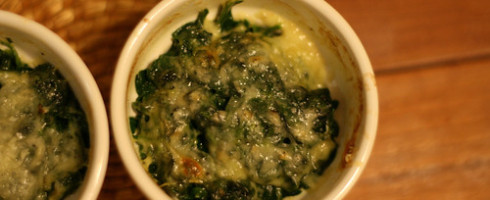 Yes: Creamed Spinach