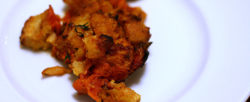 Tomato and Bread Gratin